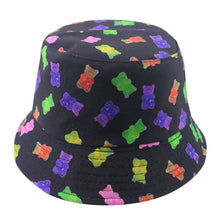 将图片加载到图库查看器,FOXMOTHER New Fashion Reversible Black White Cow Pattern Bucket Hats Fisherman Caps For Women Gorras Summer