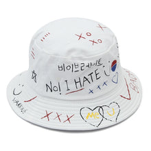 将图片加载到图库查看器，FOXMOTHER New Fashion Reversible Black White Cow Pattern Bucket Hats Fisherman Caps For Women Gorras Summer
